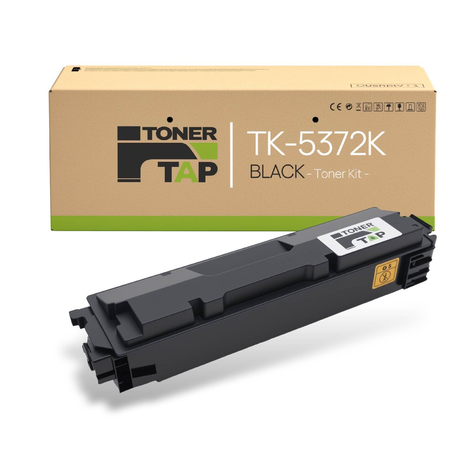 Toner Tap TK-5372K Toner Cartridge Replacement Compatible for Kyocera ECOSYS, PA3500cx, MA3500cifx - High-Yield 7,000 Pages Black Toner
