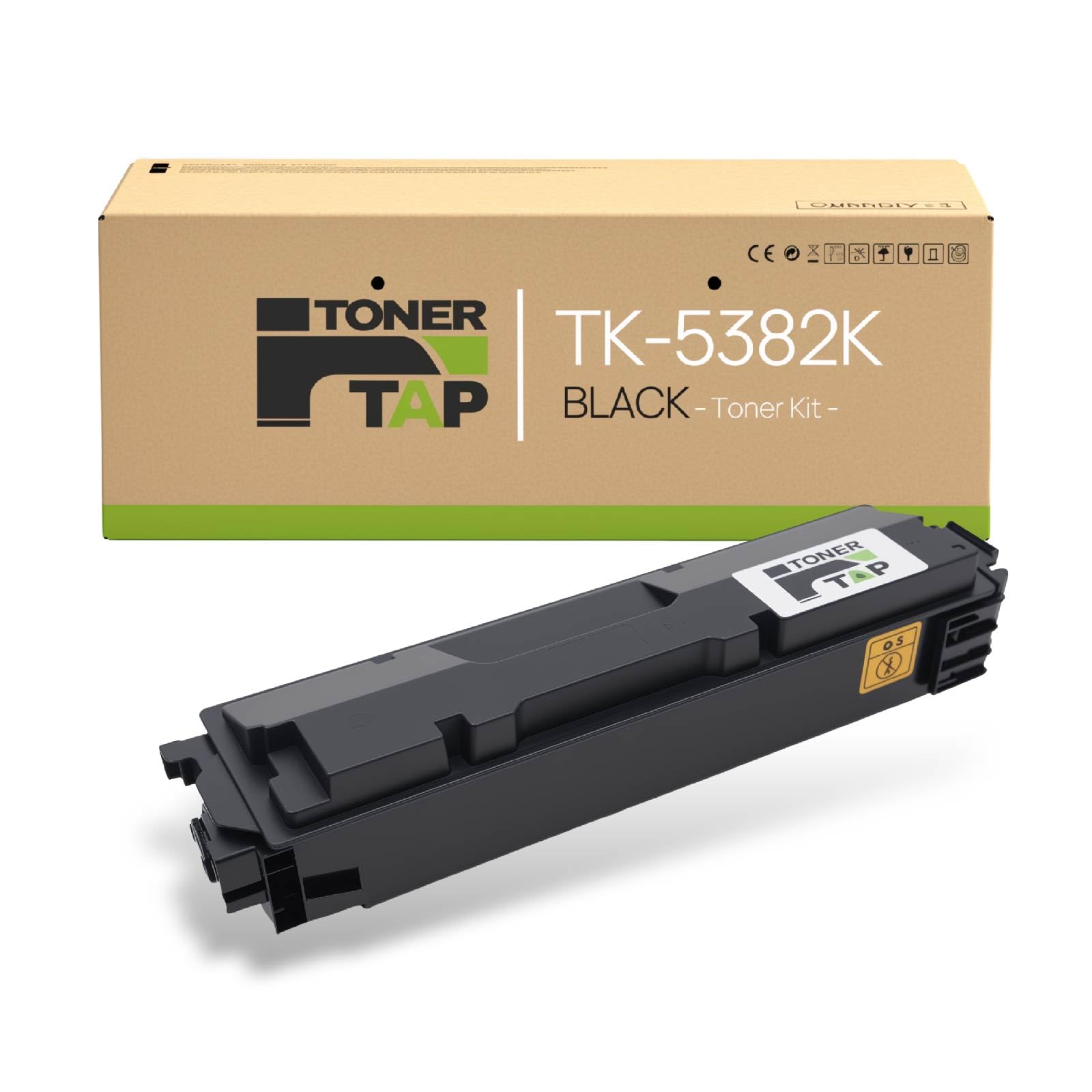 Toner Tap TK-5382K Toner Cartridge Replacement Compatible for Kyocera ECOSYS PA4000cx MA4000cix Kyocera ECOSYS MA4000cifx, High-Yield 13,000 Page Black Toner