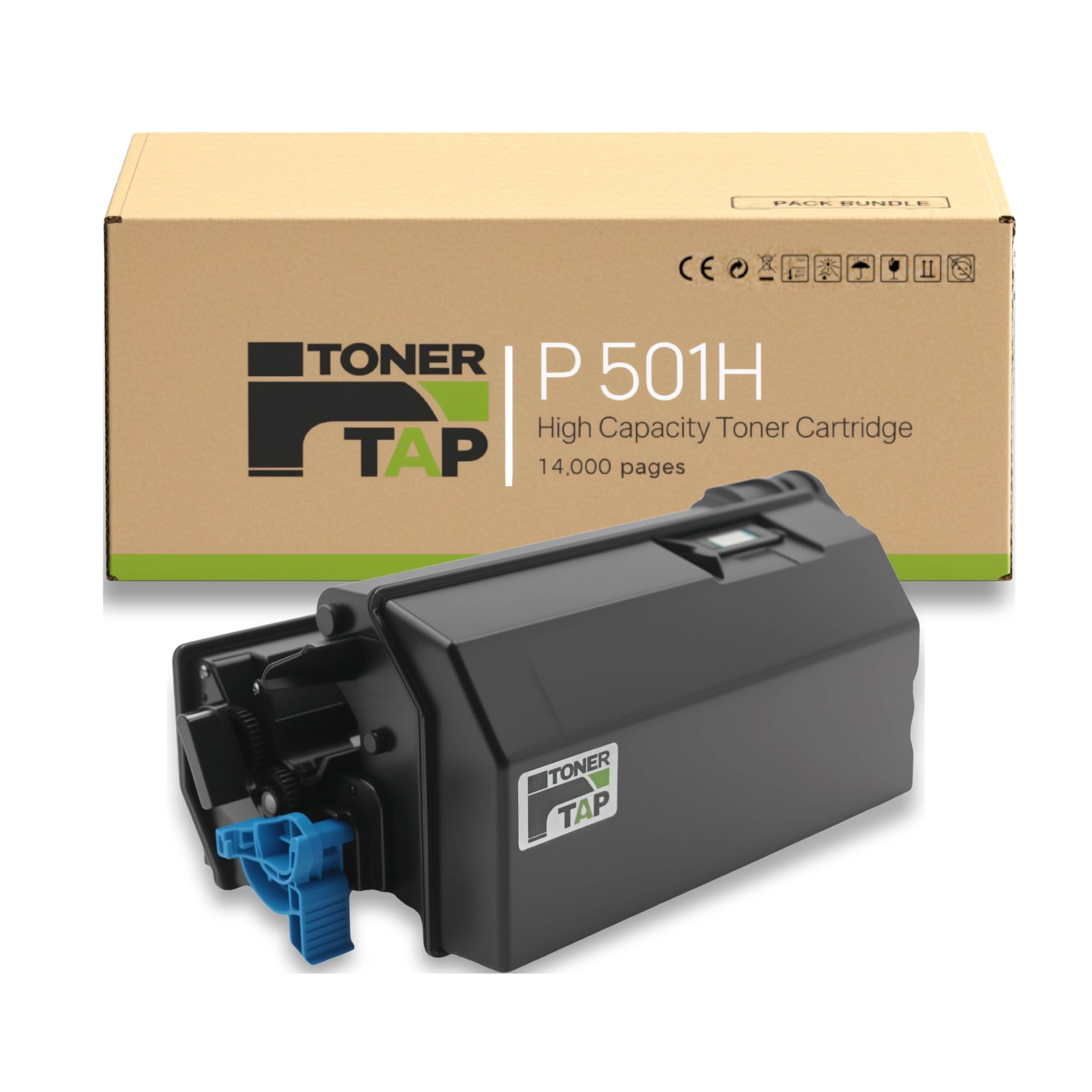 Toner Tap 418446 Toner Cartridge Replacement Compatible for Ricoh IM 430Fb, P 501 - High-Yield 14,000 Pages Black Toner