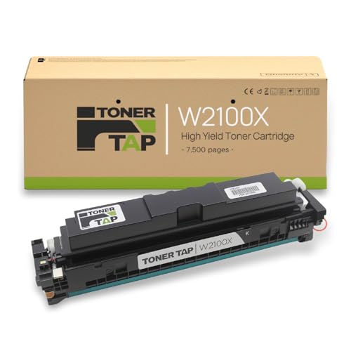 Toner Tap 210X Toner Cartridge Replacement Compatible for HP Color Laserjet Pro 4201dw,4201dn, HP Color Laserjet Pro MFP 4301dw,4301dn,4301fdw - High-Yield 7,500 Pages Black Toner W2100X