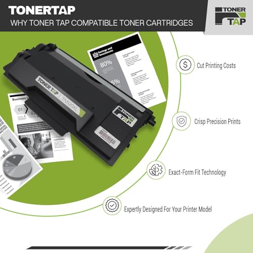 Toner Tap TN920XL Toner Cartridge Replacement Compatible for Brother HL-L6210DWT HL-L5210DN HL-L5210DW HL-L5210DWT, High-Yield 6,000 Pages Black Toner