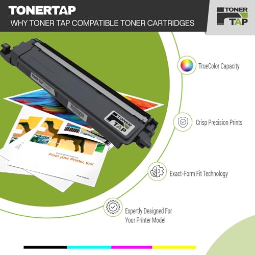 Toner Tap TN229BKLX Toner Cartridge Replacement Compatible for Brother HL-L3280CDW/L3220CW/L8245CDW, Brother MFC-L3780CDW/L8395CDW/L3765CDW/L3720CDW, High-Yield 3,000 Pages Black Toner