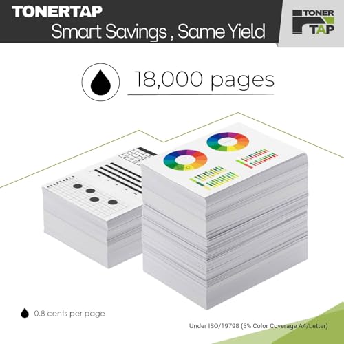 Toner Tap TN920UXXL Toner Cartridge Replacement Compatible for Brother HL-L5215DW/L6210DW/L6210DWT/L6217DW/L6310DW/L6415DWT, Brother MFC-L6915DW/L5715DW, Ultra High-Yield 18,000 Pages Black Toner