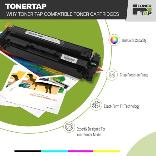 Toner Tap 414A Black Toner Cartridge Compatible for M455dn, MFP M480f, M454 Series, MFP M479 Series, Toner W2020A