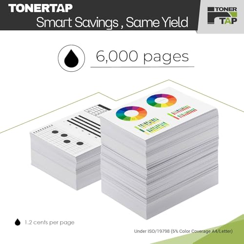 Toner Tap TN920XL Toner Cartridge Replacement Compatible for Brother HL-L6210DWT HL-L5210DN HL-L5210DW HL-L5210DWT, High-Yield 6,000 Pages Black Toner