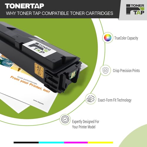 Toner Tap TK-5417K Toner Cartridge Replacement Compatible for TASKalfa PA4500ci MA4500ci - High-Yield 20,000 Page Black Toner