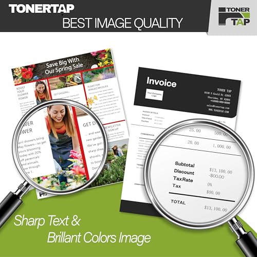 Toner Tap 106R03757 106R03760 106R03759 106R03758 Toner Cartridges 4-Pack (Black Cyan Magenta Yellow) for Xerox VersaLink C7000, High-Yield Replacement
