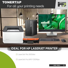 Load image into Gallery viewer, Toner Tap 138X Toner Cartridge Replacement Compatible for HP Laserjet Pro 3001dw, HP Laserjet Pro MFP 3101fdw - High-Yield 4,000 Pages Black Toner W1380X