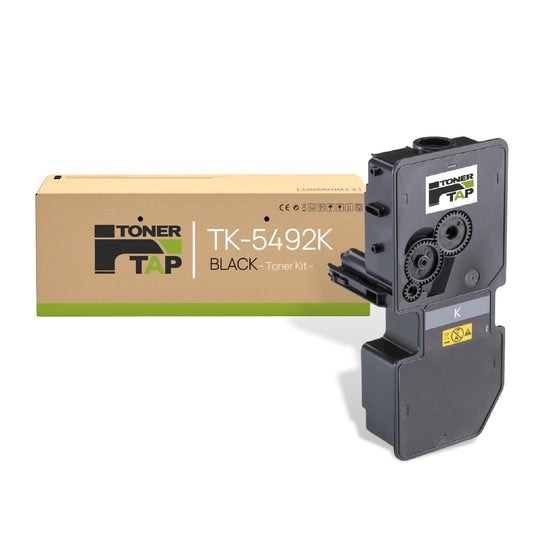 Toner Tap TK-5492K Toner Cartridge Replacement Compatible for Kyocera ECOSYS PA2101cwx, PA2101cx, MA2101cwfx, MA2101cfx - High-Yield 2,800 Pages Black Toner