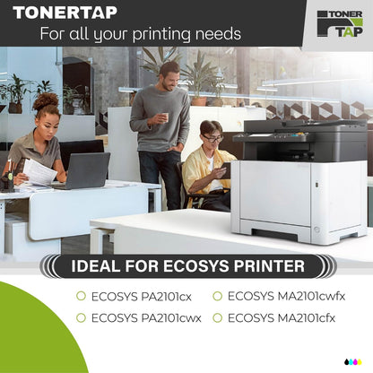 Toner Tap TK-5492K Toner Cartridge Replacement Compatible for Kyocera ECOSYS PA2101cwx, PA2101cx, MA2101cwfx, MA2101cfx - High-Yield 2,800 Pages Black Toner