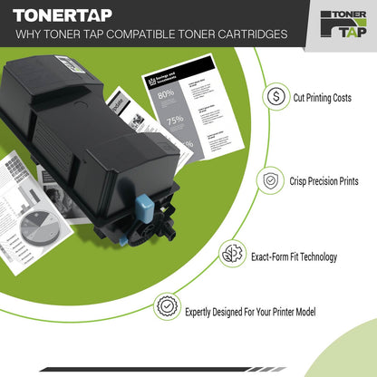 Toner Tap TK-3442 Toner Cartridge Replacement Compatible for Kyocera ECOSYS PA6000x MA6000ifx - High-Yield 40,000 Pages Black Toner