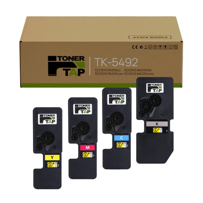 Toner Tap TK-5492K Toner Cartridge Replacement Compatible for Kyocera ECOSYS PA2101cwx, PA2101cx, MA2101cwfx, MA2101cfx - High-Yield 2,800 Pages Black Toner