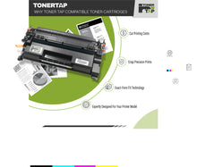 Load image into Gallery viewer, Toner Tap 148X Toner Cartridge Black High-Yield Compatible for HP Pro 4001n,4001dn,4001dw, HP Pro MFP 4101fdw,4101fdn - 9,500 Pages Black Toner Cartridge W1480X